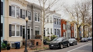 Driving amp Exploring Around Georgetown Washington DC 🇺🇸 [upl. by Acirehs]