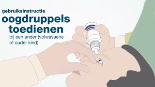 Oogdruppels bij een ander volwassene of ouder kind [upl. by Nnahsal]