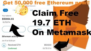 Free 50000 USDT in Metamask How to Earn free 50000 Ethereum in Metamask [upl. by Karry]