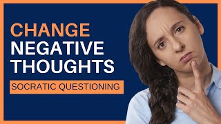 Socratic Questioning Examples in Cognitive Behavioural Therapy CBT [upl. by Anatnas408]