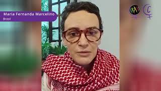 ENESFRPT Mulheres de todo o mundo na luta pela libertação da Palestina [upl. by Hahnke]