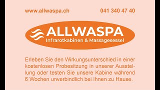 Infrarotkabine ALLWASPA Wirkungsunterschied Welcher Strahler wirkt am Besten [upl. by Adnawak417]