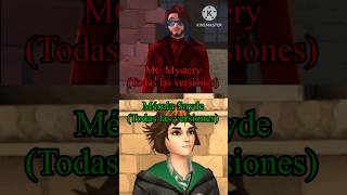 MC Mystery Todas las versiones VS Mérula Snyde Todas las versiones  hogwartsmystery [upl. by Wyon]