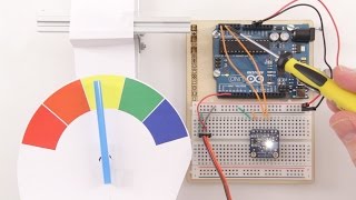 RGB Farb Sensor TCS34725 am Arduino [upl. by Inahpit851]