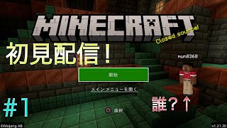 【マイクラ 参加型】 1 初めてマイクラを配信するゾ！ [upl. by Nivk296]