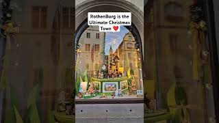 RothenBurg is the Ultimate Christmas Town ❤️ [upl. by Laiceps]