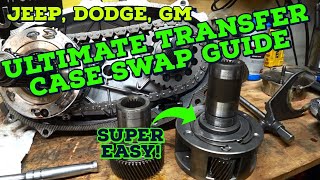 Transfer Case Swap for Beginners  Everything you need to know [upl. by Avraham]