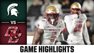 Michigan State vs Boston College Game Highlights  2024 ACC Football [upl. by Olva]