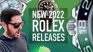 NEW ROLEX RELEASES 2022  Left Handed GMTMASTER WTF [upl. by Casta]