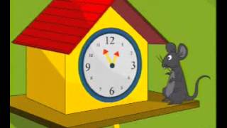 Hickory Dickory Dock  Nursery Rhyme  Educational  2D Animation  Sagarika Music Marathi [upl. by Lebasile992]