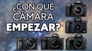 5 CÁMARAS accesibles para EMPEZAR en ASTROFOTOGRAFÍA [upl. by Bannon]