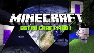 Minecraft Mody 125 12  AstroCraft Mod KOSMOS W MINECRAFT O [upl. by Ernestus]