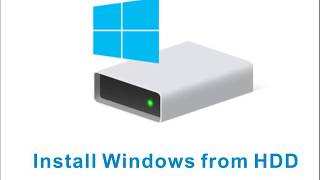 Cài đặt Windows 1087 cài Win từ ổ cứng không cần USB hay đĩa DVD [upl. by Bail]