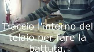 🍡 Costruire un vasistas con materiale di recupero Video n° 47 [upl. by Ezalb]