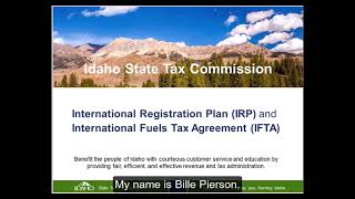 IFTA IRP Basics [upl. by Reeba]