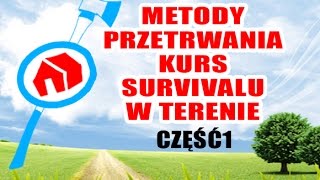 Kurs survivalu w terenie cz1 Metody przetrwania SAS w lesie Film dokumentalny Lektor PL  Poradnik [upl. by Eislehc]