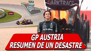 GP AUSTRIA 2024 RESULTADO DE LA CARRERA MAX VERSTAPPEN Y LANDO NORRIS FORMUILA 1 GEORGE RUSSEL [upl. by Feingold]