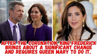 After the coronation Frederick brings about a significant change and requires Queen Mary to do it [upl. by Hersh]