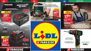 catalogue LIDL Parkside ✅ arrivage bricolage du 13 juin 2024 🛠 [upl. by Henriques]