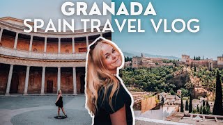 Spain vlog Granada amp Alhambra palace 🏰 [upl. by Aseena]