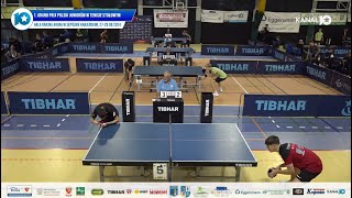 1 Grand Prix Polski Juniorów w tenisie stołowym KAMERA 1  Sępólno Krajeńskie 28092024 [upl. by Toiboid741]