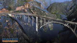 Bixby Creek Bridge 3D Laser Scan [upl. by Helgeson]