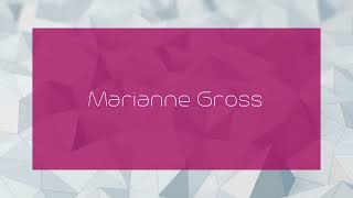 Marianne Gross  appearance [upl. by Glover]