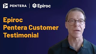 Pentera Customer Testimonial  Epiroc [upl. by Ynaffital87]