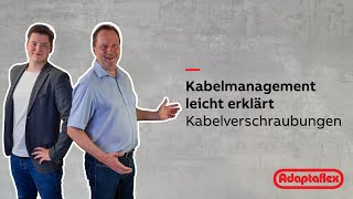 Kabelmanagement leicht erklärt  Kabelverschraubungen [upl. by Aerdnaeel]