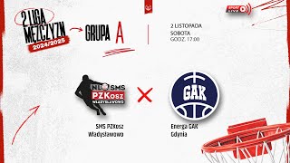 SMS PZKosz Władysławowo  Energa GAK Gdynia 2 LM [upl. by Eikceb]