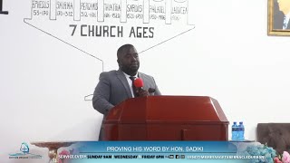 PROVING HIS WORD BY HON SADIKI WEDNESDAY SERVICE 06 NOVEMBER 2024 [upl. by Therine849]