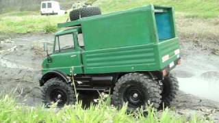 Tamiya Unimog Scale Crawler CC01 [upl. by Francklyn]