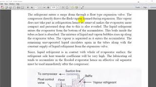 types of evaporators according to manner of liquid refrigerant is fed [upl. by Aivat]