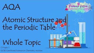 The Whole of AQA  ATOMIC STRUCTURE GCSE 91 Chemistry or Combined Science Revision Topic 1 for C1 [upl. by Stacy]