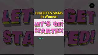 Every Diabetes Signs In Women explained in 1 minute  Mr Clarify [upl. by Ela]