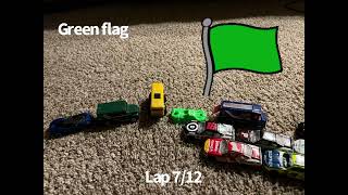 Daytona 300XPSDaytonaRace 4NASCAR Stop Motion [upl. by Roselia882]