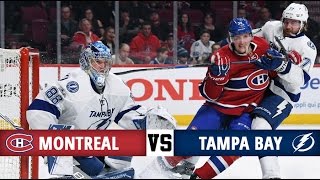 Montreal Canadiens vs Tampa Bay Lightning  Season Game 81  Highlights 742017 [upl. by Hnad]