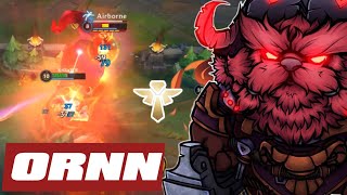 Wild Rift ORNN IS ACTUALLY INSANE IN PATCH 51D  SUPPORT GAMEPLAY [upl. by Antsirhc]