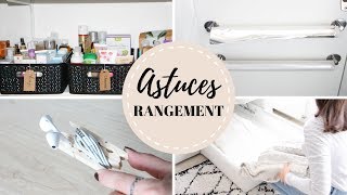 8 Astuces rangement  Pratiques amp utiles [upl. by Kuth]