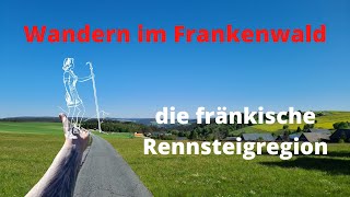 Wandern im Frankenwald  41 km ZigeunerbuchenWeg R 34 Wandern in der fränkischen Rennsteigregion 🏞 [upl. by Aerdnna]