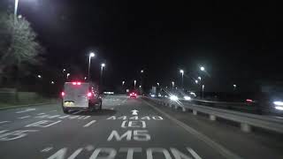 Driving On The A4440 Worcester Bypass Worcestershire England 26th January 2024 [upl. by Eliathas]