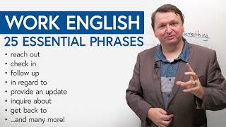 Speak like a Pro 25 Business English Phrases [upl. by Boeschen]