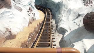 Expedition Everest POV Front Disneys Animal Kingdom Florida Roller Coaster [upl. by Straub]