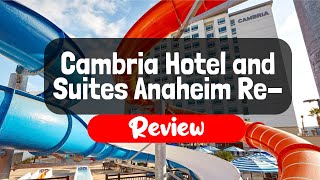 Cambria Hotel Anaheim  1 Bedroom King Room Tour Sleeps up to 7 [upl. by Aisanahta]