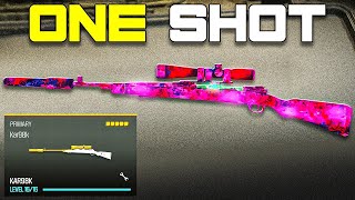 NEW ONE SHOT FASTEST KAR98K CLASS in MW3 🎯 Best KAR98K Class Setup  Modern Warfare 3 [upl. by Ing]