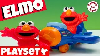 Sesame Street Toys  Sesame Street Elmo Airplane  Plane Toys  Elmo Toys  Preschool Toys [upl. by Louie701]