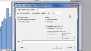 How to Assess Process Capability using Minitab 17 [upl. by Aihsinat737]