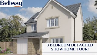 BELLWAY quotBELFRYquot 3 BEDROOM DETACHED PROPERTY SHOWHOME TOUR NEW BUILD HOUSE UK [upl. by Neelcaj]