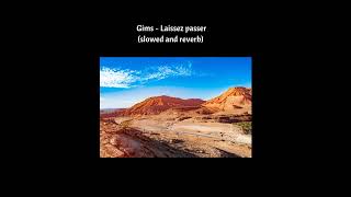 Maître Gims  Laissez passer slowed and reverb [upl. by Nivalc582]