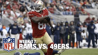 49ers Anquan Boldin Fights Off a Defender amp Walks in for the TD  Rams vs 49ers  NFL [upl. by Adnirual]